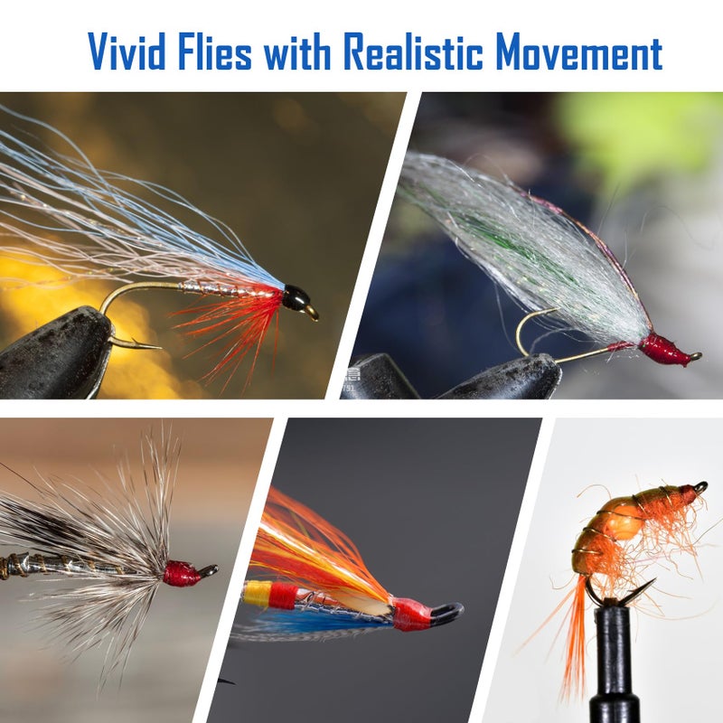 Riverruns 6 Colored Super UV Glue Combo Set Revolutionary Fly Tying for Building Flies Flies Heads Bodies and Wings Tack 10ml Each Color Unit - Image 5